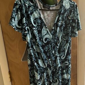 NWT floral large romper